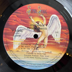 Винтажная виниловая пластинка LP Led Zeppelin Physical Graffiti (Japan 1975) (No Obi) Down By The Seaside P-5163 4N