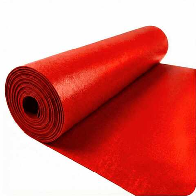 Красная ПВХ ткань