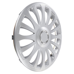 Колпаки R16 Sapphire 4шт (серебристые) ABS-пластик ARNEZI A0702035