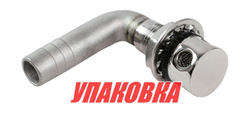 Головка вентиляционная топливного бака угловая 16мм, Marine Rocket (упаковка из 4 шт.)