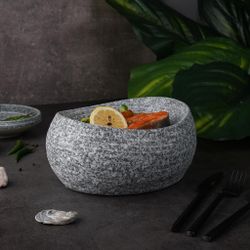 Салатник 190 мл 23*18,5 см h10 см Stone Untouched Taiga P.L. Proff Cuisine [1]