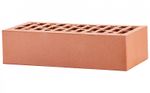 Кирпич ЛСР 1НФ Красный, гладкий М-175, 250х120х65 - лицевой керамический пустотелый