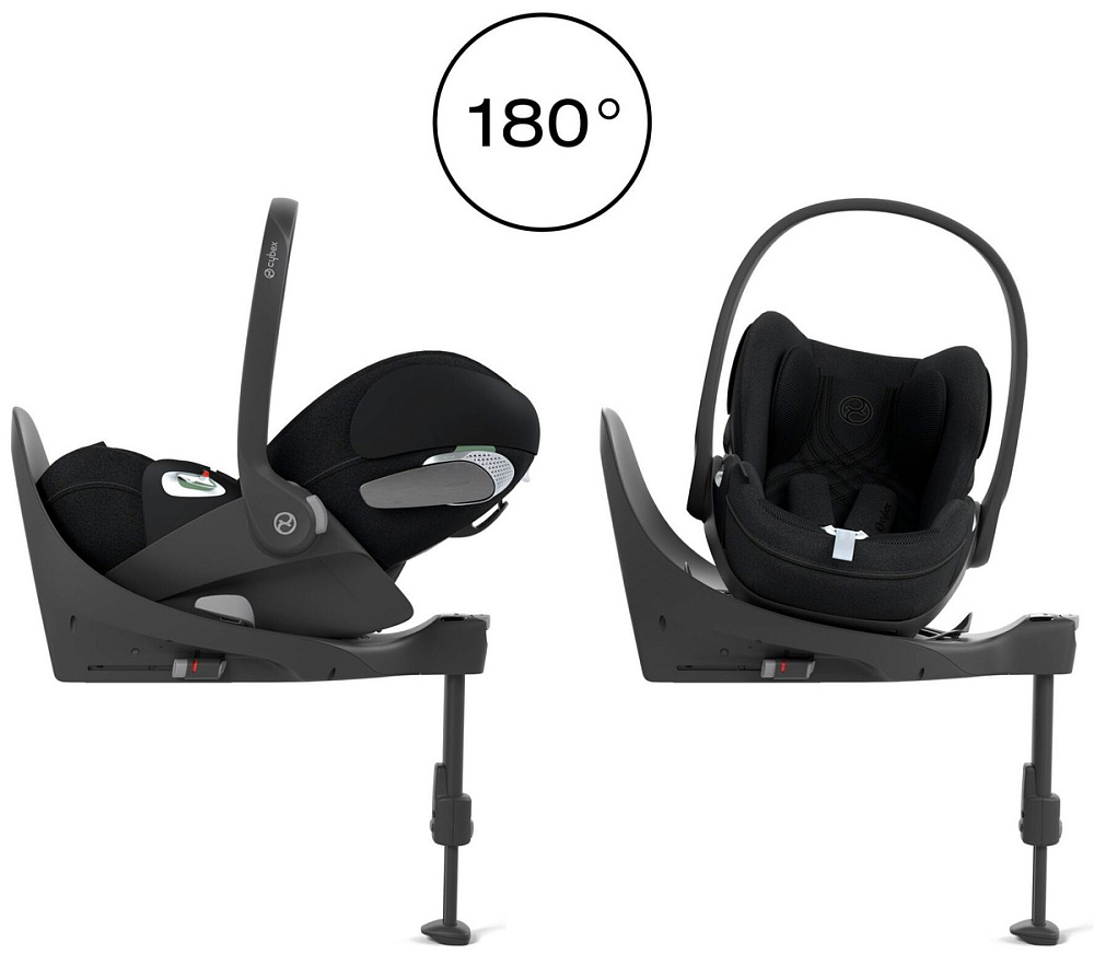 Коляска Cybex Priam IV Chrome Brown complete Cloud T Sepia Black Plus Base T 4 в 1 Leaf Green