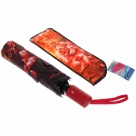 Зонт женский полуавтомат «Ultramarine - Олимпия», цвет микс, 8 спиц, d-100см, длина в слож. виде 30см