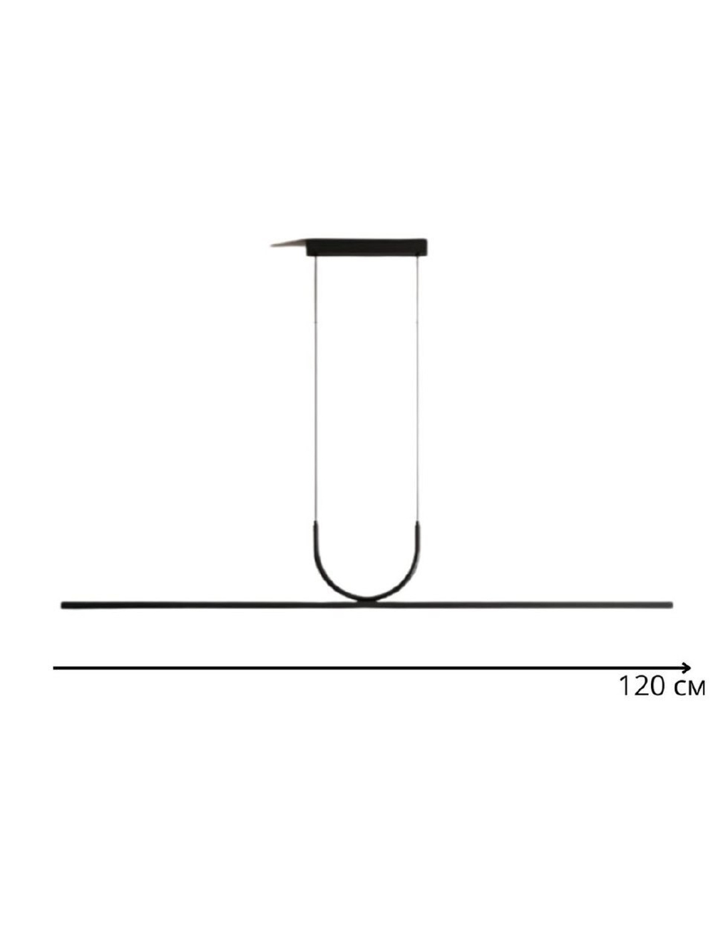 Современная классическая продолговатая люстра
