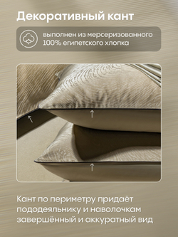 Комплект постельного белья Сатин-Жаккард Тессоро MT001