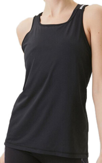 Женский топ теннисный Björn Borg Tank Elastic W - черный