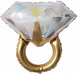 Фигура "Золотое кольцо с бриллиантом"