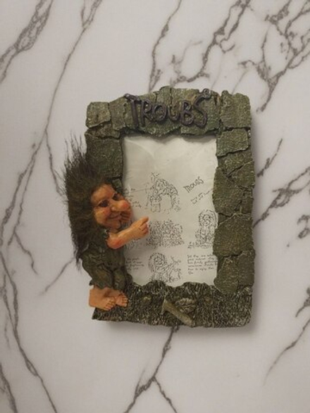 Статуэтка норвежский тролль-рамка