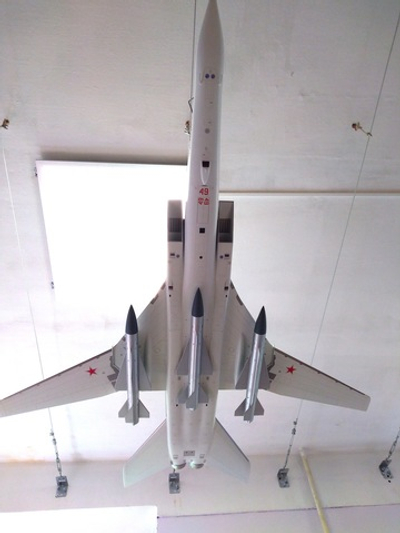 Модель самолета Ту-22М3 (М1:32, ВВС России)