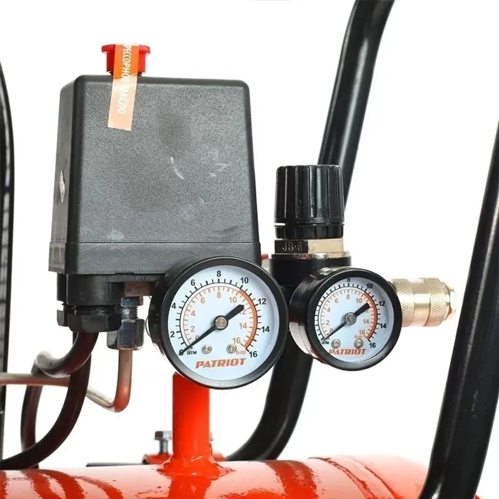 Компрессор поршневой ременной Patriot PTR 80-450A, 525306312