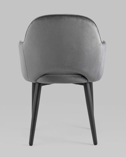Стул Венера NEW, велюр серый NP