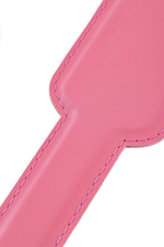 Розовый кожаный пэддл - 37 см. (Цвет: розовый)