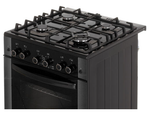 Плита газовая GEFEST 6500-02 0044 (черн. с растр.рис)