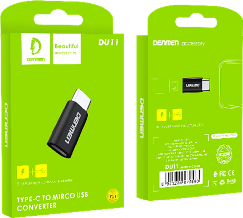 Переходник гн Type-C--MicroUSB DU11