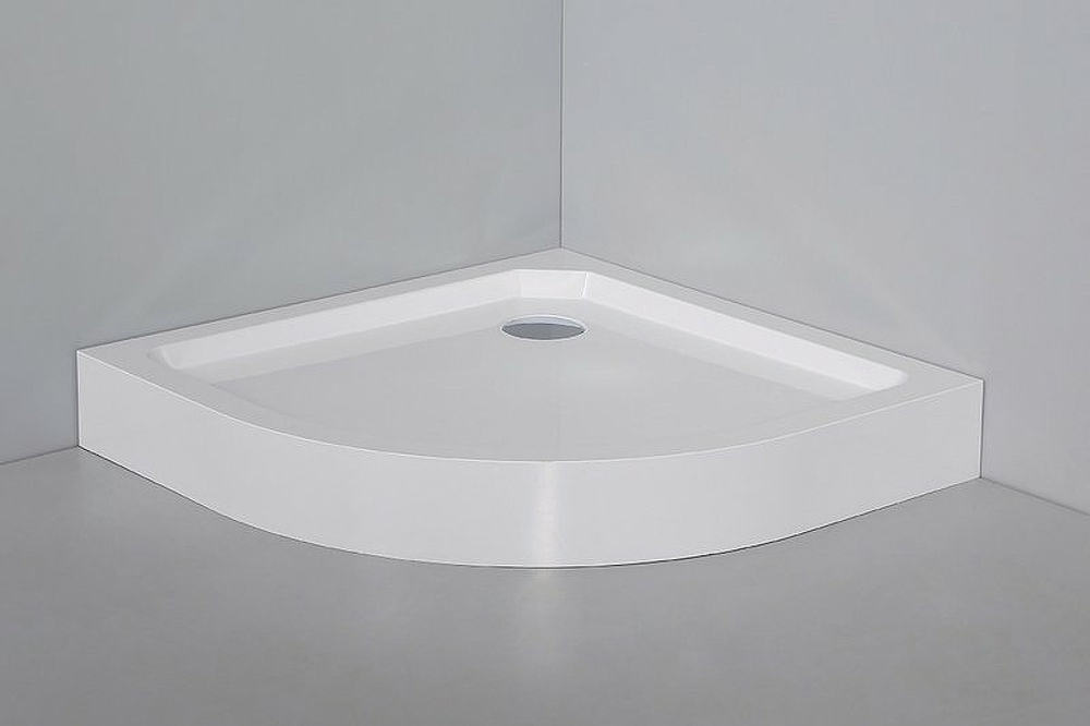 Душевой поддон из стеклокомпозита Cezares Tray SMC 80x80 TRAY-SMC-R-80-550-150-W Белый