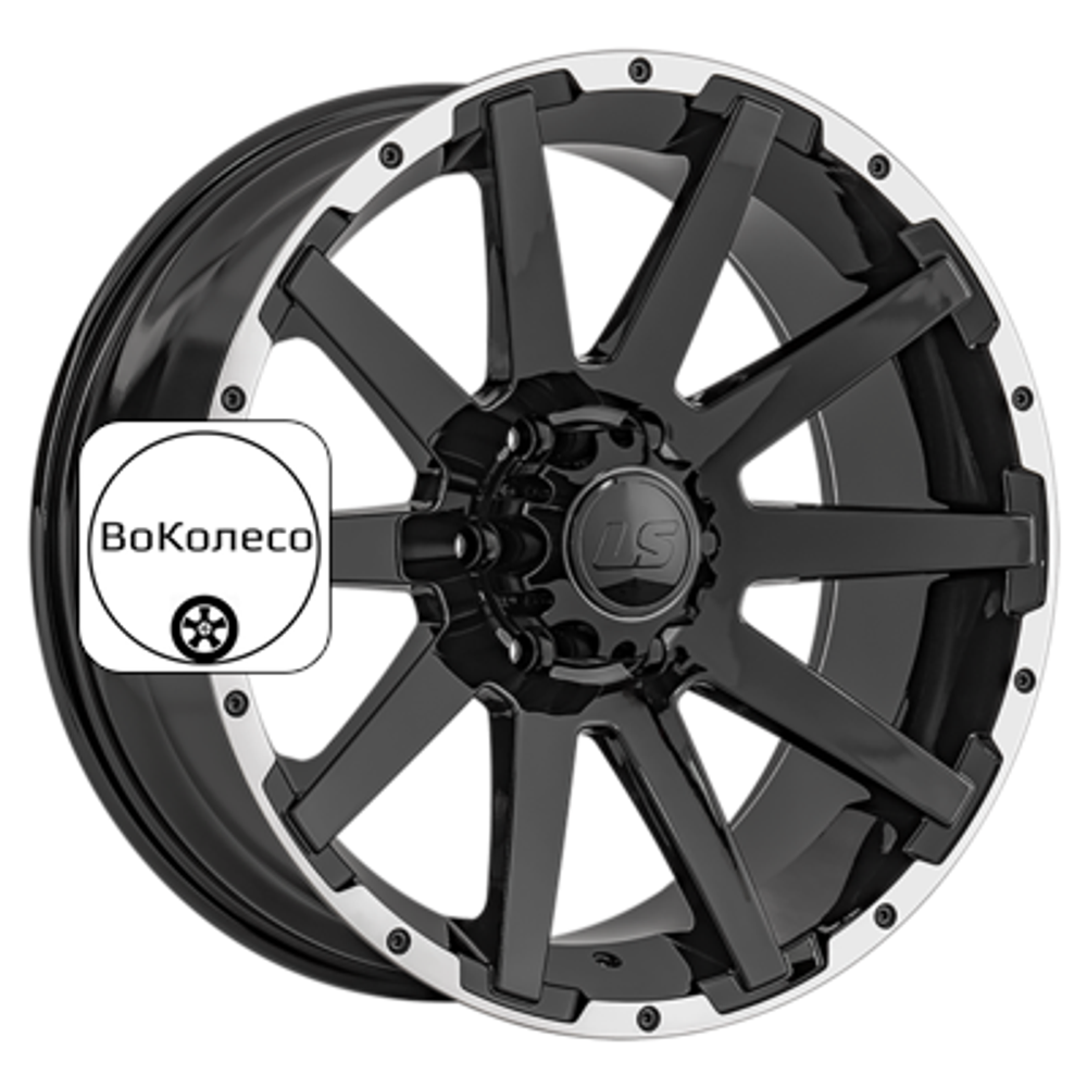 9x20/6x139,7 ET20 D100,1 1302 BKL (конус, Колпак+лого) LS