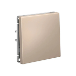 ARTGALLERY 1-клавишный ВЫКЛЮЧАТЕЛЬ, 10АХ, механизм, быстрозажим. клем., ПЕСОЧНЫЙ