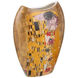 ВАЗА LEFARD "ПОЦЕЛУЙ" (Г. КЛИМТ) 25,5 СМ, ЗОЛОТАЯ (КОР=12ШТ.)