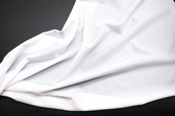 Ткань утяжка, белый 001