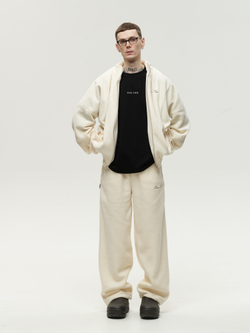 Drawstring Sweatpants Cream