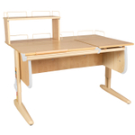 Растущая парта Дэми СУТ 25 с задними полками СУТ.15.210 и СУТ.15.240 (1200×880 мм)