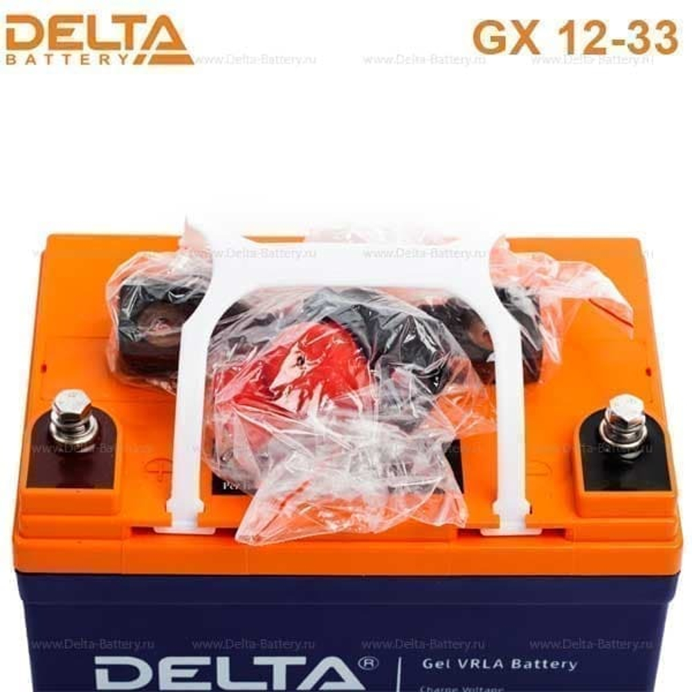 Аккумуляторная батарея Delta GX 12-33 (12V / 33Ah)