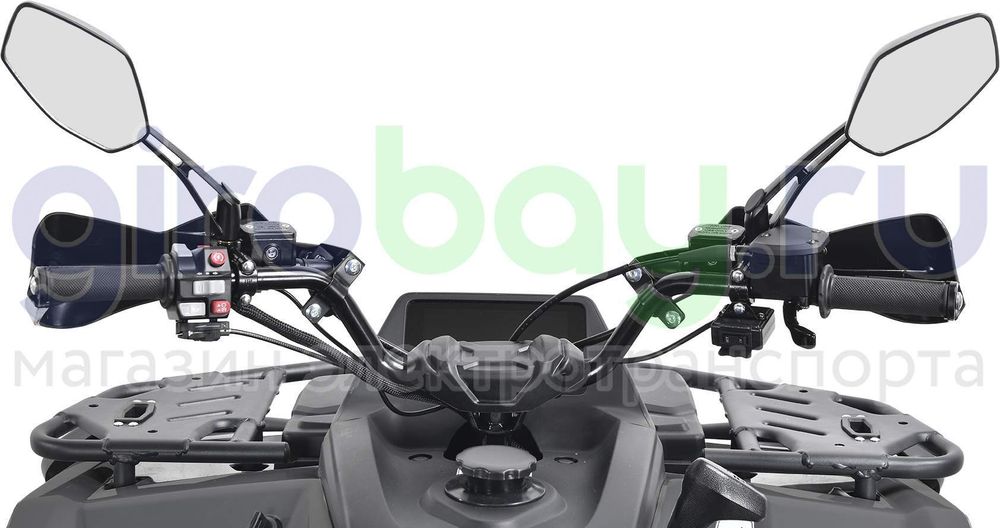 Бензиновый квадроцикл WHITE SIBERIA BARS 320 - Чёрный фото №8