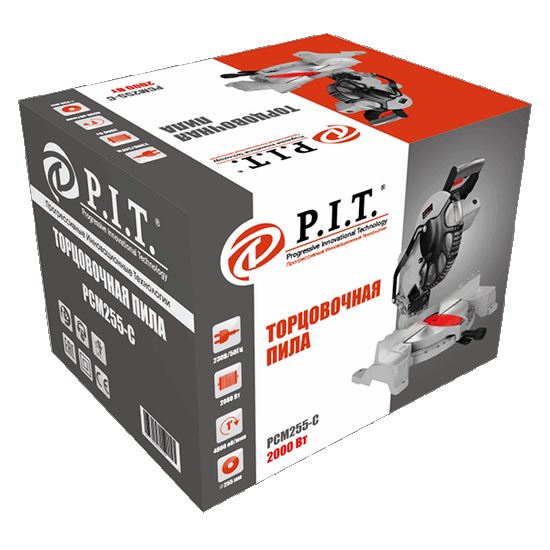 Пила торцовочная "PIT" PCM255-C