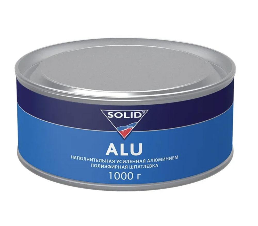 SOLID ALU наполнительная шпатлевка, усиленная алюминием (1000гр)