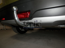 Фаркоп оцинкованный Galia V073C для Volkswagen Golf VII универсал 2WD/4WD 2013-(паспорт и сертификат в комплекте)(без электрики)