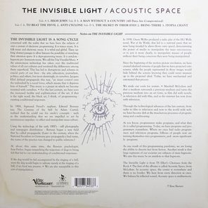T Bone Burnett, Jay Bellerose, Keefus Ciancia / The Invisible Light: Acoustic Space (2LP)