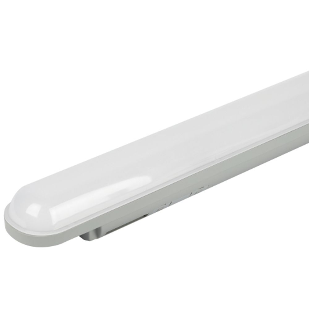 Аварийный линейный светодиодный светильник ЭРА SPP-202-0-65K-EL36 36Вт 6500K IP65 1200 с БАП 1 час матовый | Линейные светодиодные светильники IP65