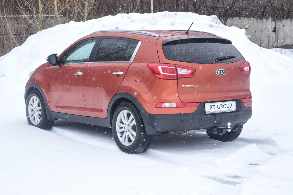 Фаркоп PT GROUP /съемный квадрат/ KIA Sportage 2010-2015(паспорт и сертификат в комплекте)(без электрики) арт.KSG-10-991122.00