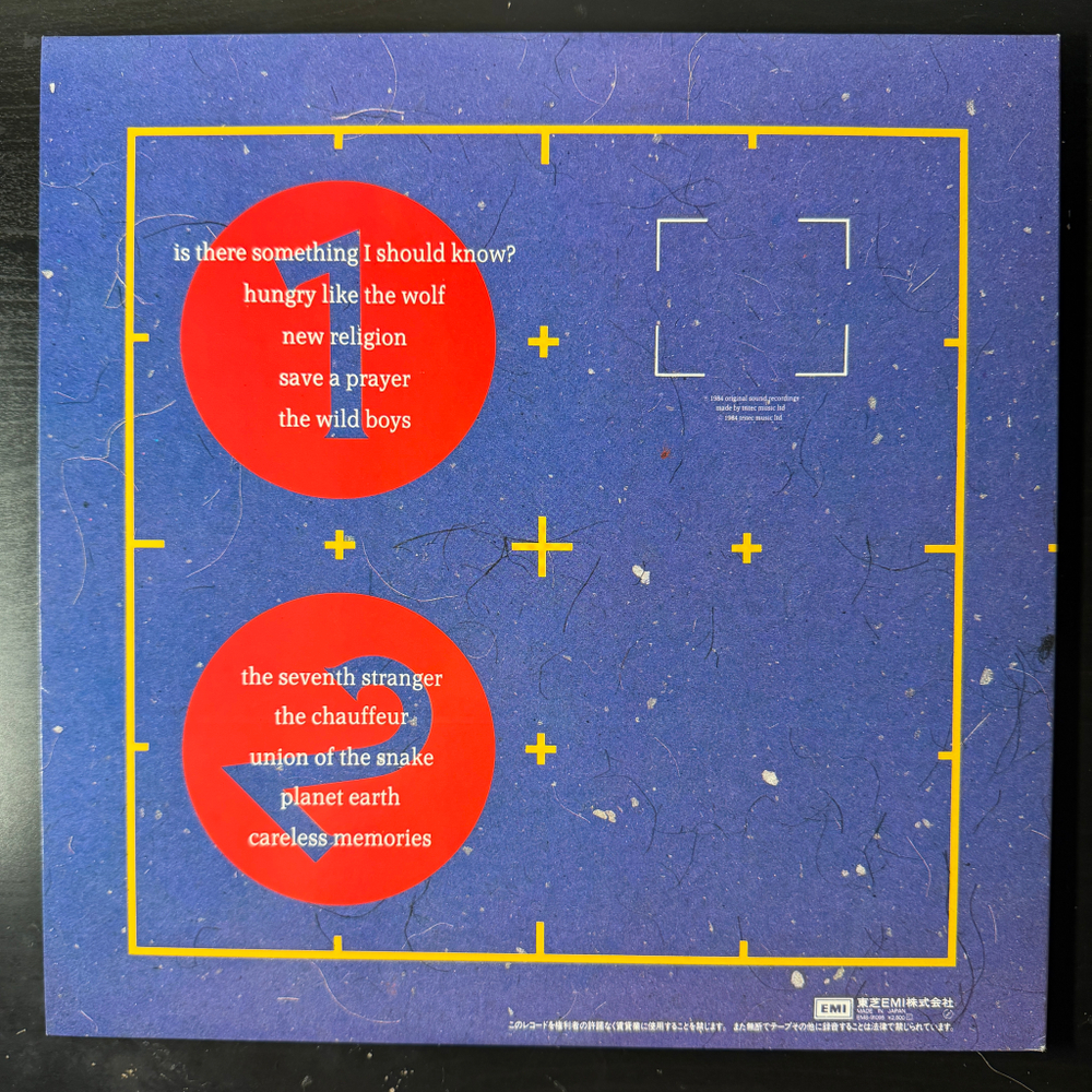 Duran Duran – Arena (Япония 1984г.)