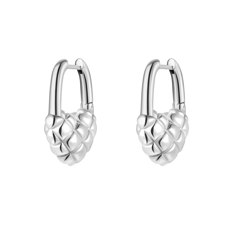 Серьги Замок На Моем Сердце – Серебро