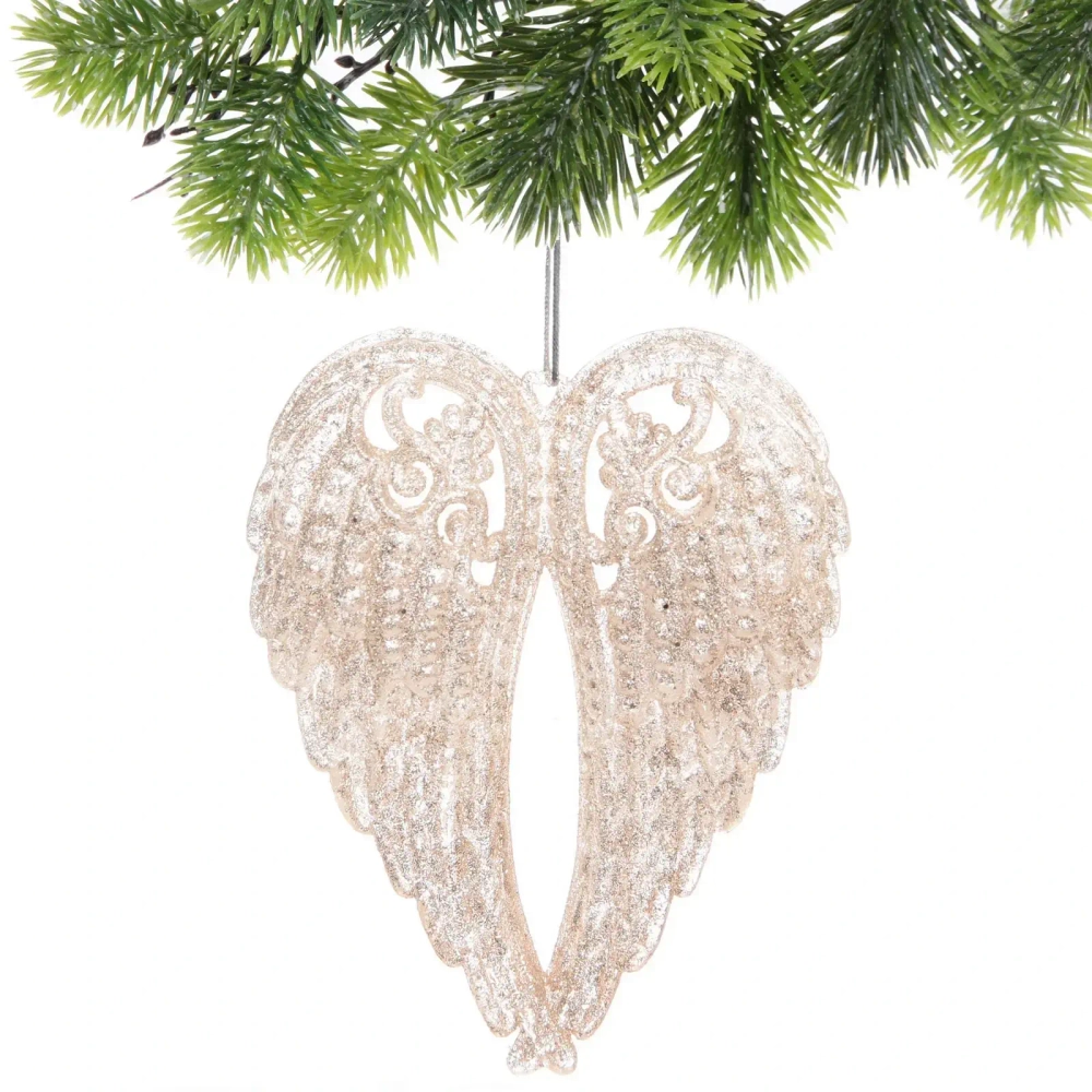 Подвеска «Взмах крыльев» 14,5*11,5 см, Золото