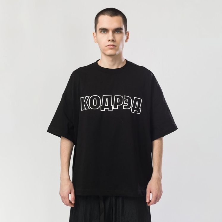 Футболка CODERED Wide T Контур, черный