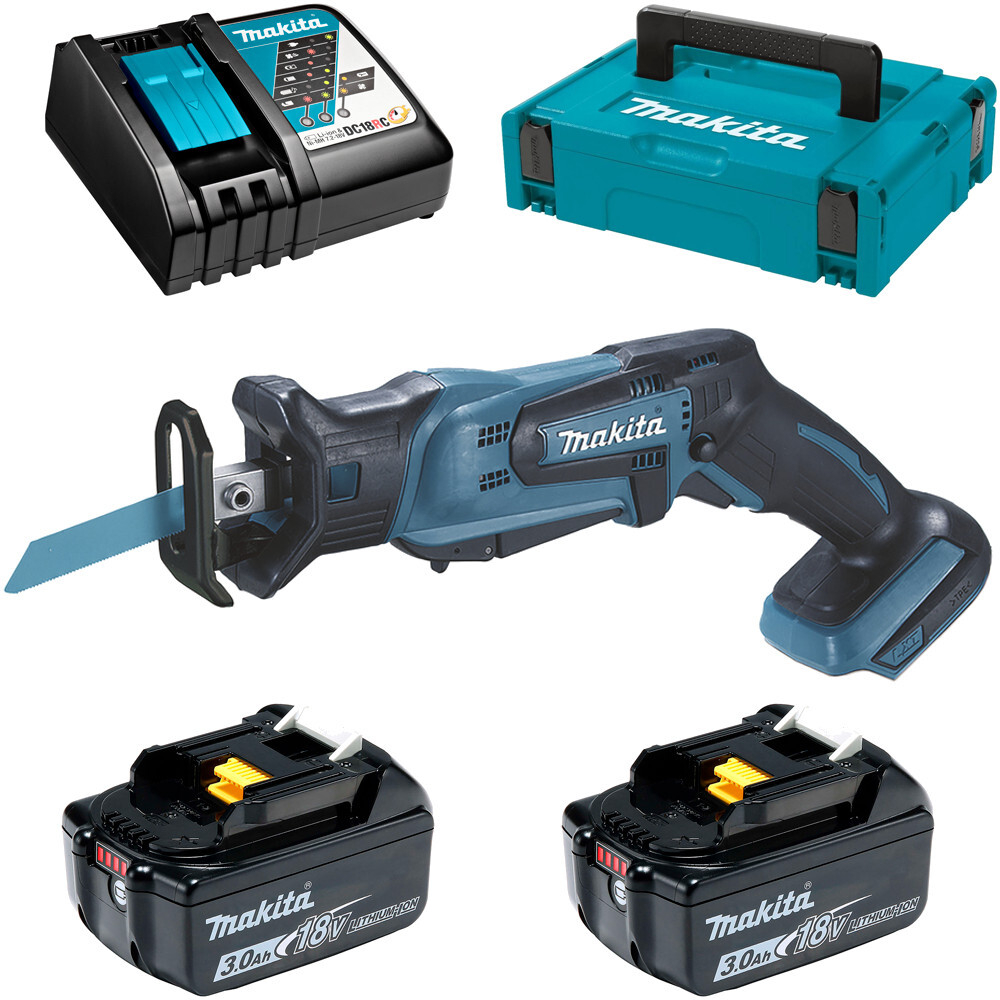 Пила сабельная аккумуляторная Makita DJR 185 RFE