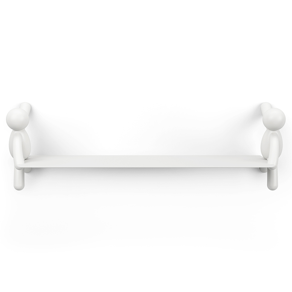 Полка Buddy, 46х15 см, белая