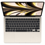 Ноутбук  Apple MacBook Air (2022) 13.6 ", M, 16 Гб RAM, 256 Гб SSD, M2 8-Core GPU, Сияющая звезда
