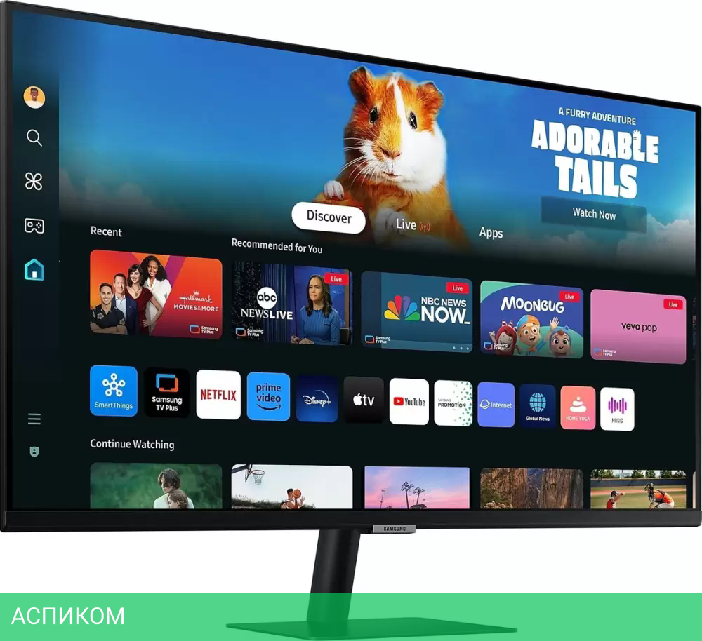 Монитор Samsung Smart M5 LS32DM500EUXDU