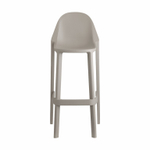 Стул барный пластиковый Scab Design Piu, тортора