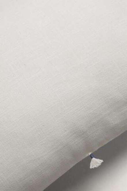 ZARA HOME ЧЕХОЛ ДЛЯ ДЕКОРАТИВНОЙ ПОДУШКИ С КИСТОЧКАМИ, ЭКРЮ