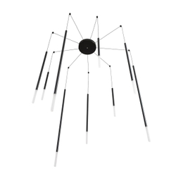 8400/27L LEDIO LN26 000 черный/белый, металл/акрил Люстра LED 27W 3000K 220V STICK