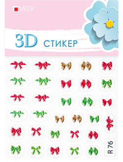 MILV 3D-Стикер R 76