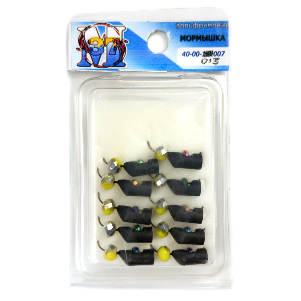 Мормышка "Турбостолбик" с подвеской (4мм, 1.35гр)