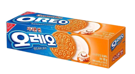 Печенье Oreo Cinnamon Bun Sandwich Cookies синабон с корицей