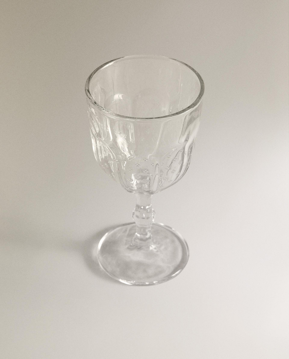 Zara Home бокал из стекла, цвет прозрачный, 16.7 см