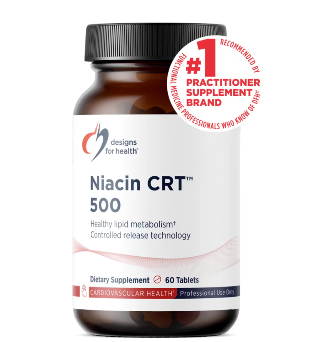 Designs For Health - Niacin CRT™ 500 mg - 60 tablets